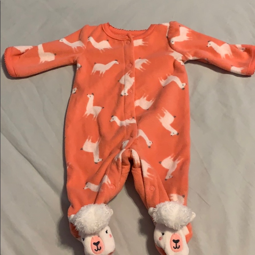 Fleece New Born pjs